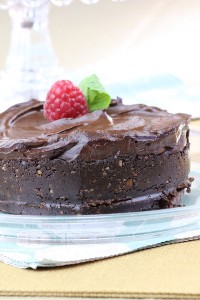 Raw chocolate brownie