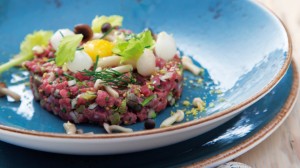 organic Burren steak tartare