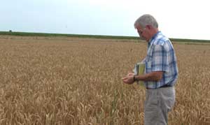 Organic Inspector Organic farms receive annual visits from IOFGA's inspectors.
